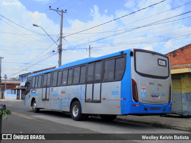 BRT Sorocaba Concessionária de Serviços Públicos SPE S/A 3055 na cidade de Sorocaba, São Paulo, Brasil, por Weslley Kelvin Batista. ID da foto: 12059808.