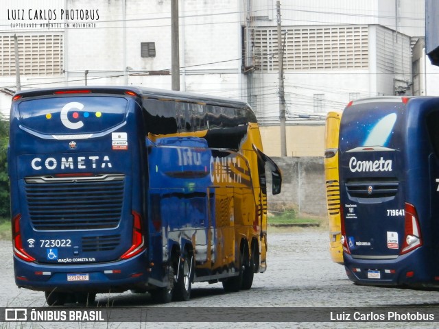 Viação Cometa 723022 na cidade de Juiz de Fora, Minas Gerais, Brasil, por Luiz Carlos Photobus. ID da foto: 12060256.