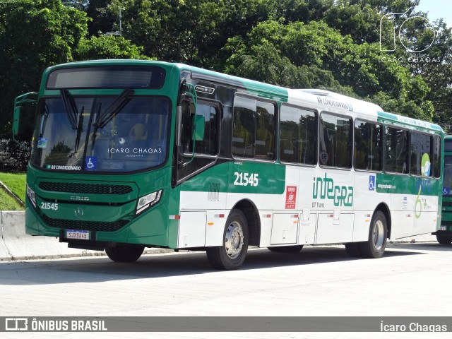OT Trans - Ótima Salvador Transportes 21545 na cidade de Salvador, Bahia, Brasil, por Ícaro Chagas. ID da foto: 12059188.