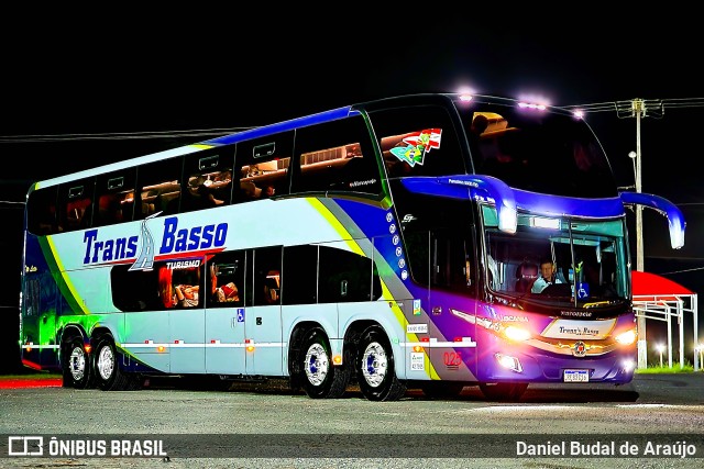TransBasso Transporte e Turismo 025 na cidade de Quatro Barras, Paraná, Brasil, por Daniel Budal de Araújo. ID da foto: 12060266.