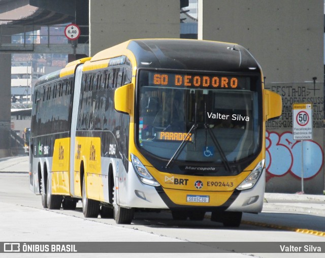 Mobi Rio E902443 na cidade de Rio de Janeiro, Rio de Janeiro, Brasil, por Valter Silva. ID da foto: 12058919.