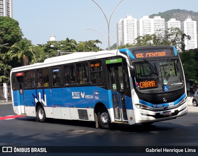 Viação Verdun B71032 na cidade de Rio de Janeiro, Rio de Janeiro, Brasil, por Gabriel Henrique Lima. ID da foto: 12059767.