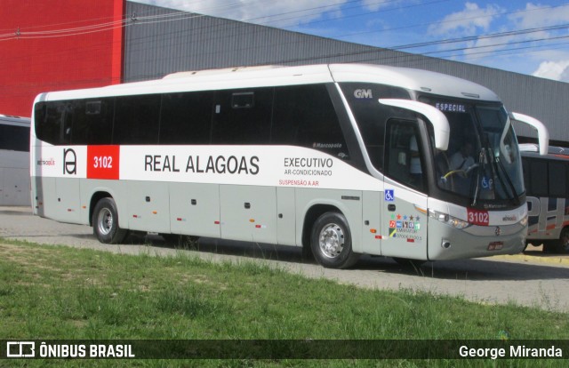 Real Alagoas de Viação 3102 na cidade de Caruaru, Pernambuco, Brasil, por George Miranda. ID da foto: 12060052.