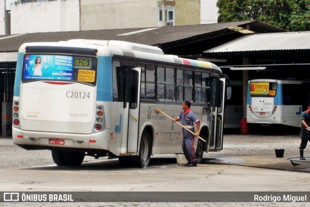 Transportes Litoral Rio C20124 na cidade de Rio de Janeiro, Rio de Janeiro, Brasil, por Rodrigo Miguel. ID da foto: 12059325.