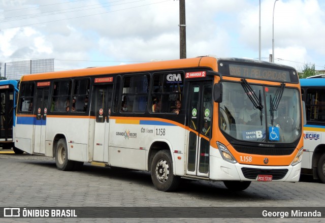 Cidade Alta Transportes 1.158 na cidade de Recife, Pernambuco, Brasil, por George Miranda. ID da foto: 12060295.