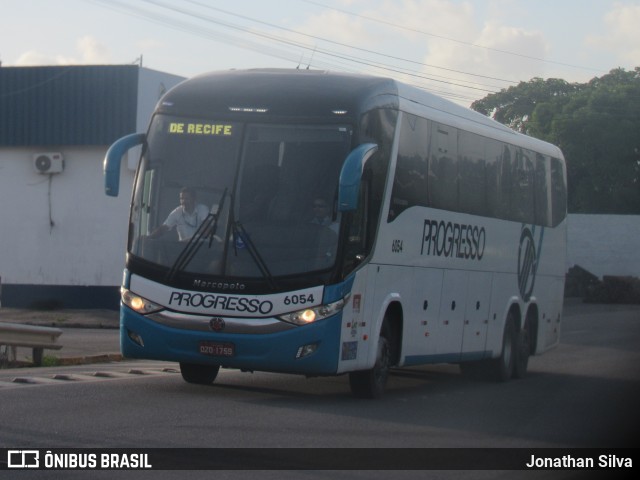 Auto Viação Progresso 6054 na cidade de Cabo de Santo Agostinho, Pernambuco, Brasil, por Jonathan Silva. ID da foto: 12058781.
