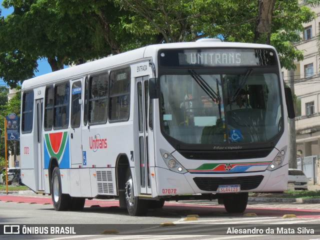 Consórcio Unitrans - 07 > Transnacional 07072 na cidade de João Pessoa, Paraíba, Brasil, por Alesandro da Mata Silva . ID da foto: 12058474.