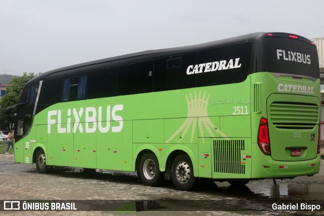 FlixBus Transporte e Tecnologia do Brasil 2511 na cidade de Jequié, Bahia, Brasil, por Gabriel Bispo. ID da foto: 12060234.