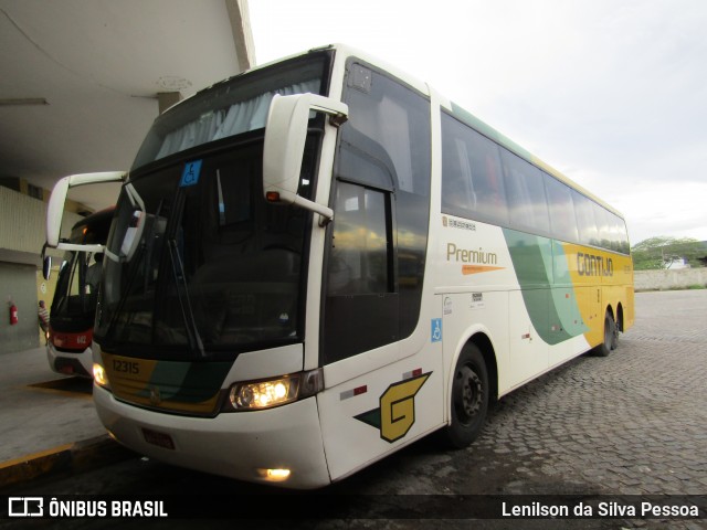 Empresa Gontijo de Transportes 12315 na cidade de Caruaru, Pernambuco, Brasil, por Lenilson da Silva Pessoa. ID da foto: 12060137.