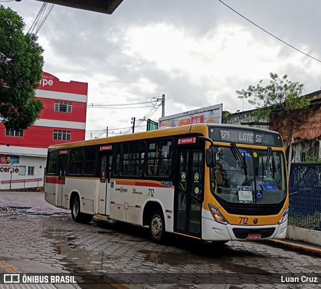Empresa Metropolitana 712 na cidade de Jaboatão dos Guararapes, Pernambuco, Brasil, por Luan Cruz. ID da foto: 12060076.