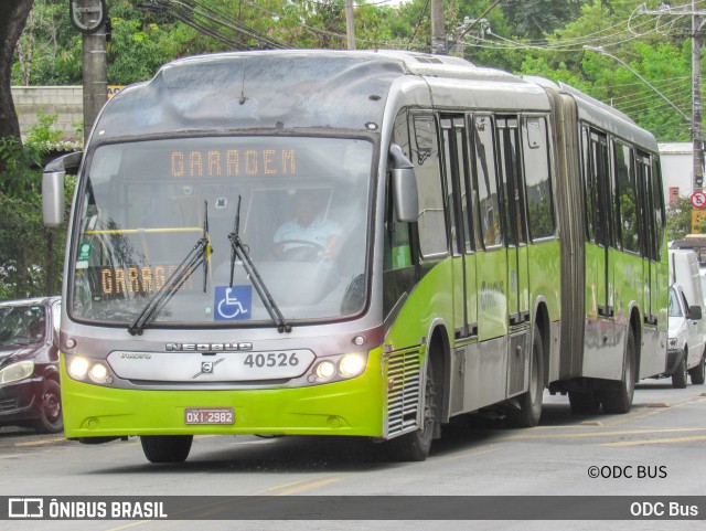 Viação Euclásio 40526 na cidade de Belo Horizonte, Minas Gerais, Brasil, por ODC Bus. ID da foto: 12059740.