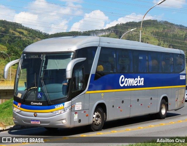 Viação Cometa 12289 na cidade de Aparecida, São Paulo, Brasil, por Adailton Cruz. ID da foto: 12059915.