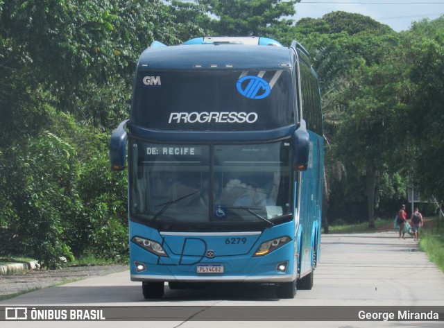 Auto Viação Progresso 6279 na cidade de Recife, Pernambuco, Brasil, por George Miranda. ID da foto: 12060065.