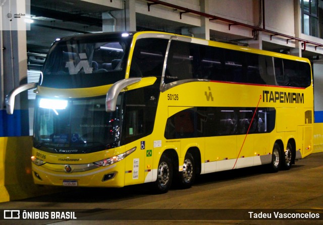 Viação Nova Itapemirim 50126 na cidade de Rio de Janeiro, Rio de Janeiro, Brasil, por Tadeu Vasconcelos. ID da foto: 12058456.