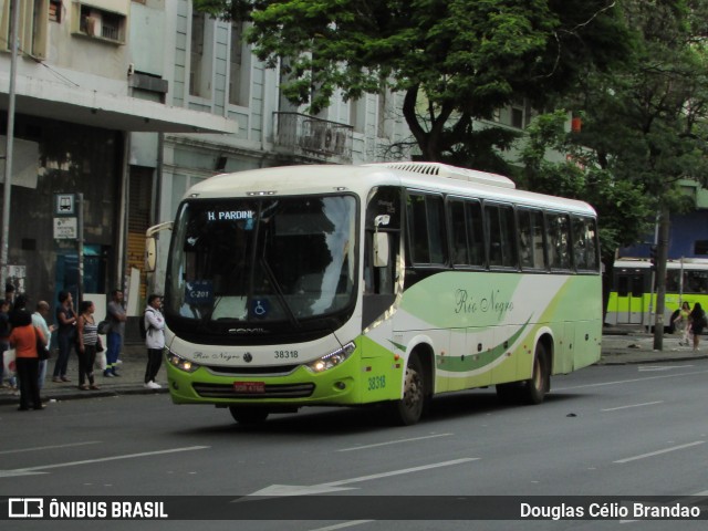 Rio Negro Fretamento e Turismo 38318 na cidade de Belo Horizonte, Minas Gerais, Brasil, por Douglas Célio Brandao. ID da foto: 12059939.