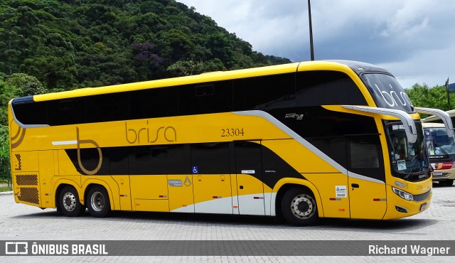 Brisa Ônibus 23304 na cidade de Petrópolis, Rio de Janeiro, Brasil, por Richard Wagner. ID da foto: 12059727.