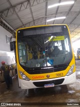 Coletivo Transportes 3663 na cidade de Caruaru, Pernambuco, Brasil, por Simão Cirineu. ID da foto: :id.