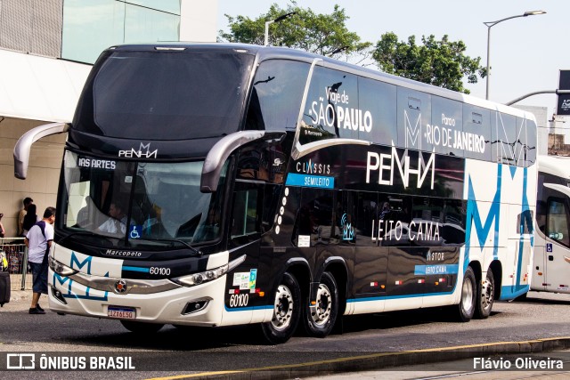 Empresa de Ônibus Nossa Senhora da Penha 60100 na cidade de Rio de Janeiro, Rio de Janeiro, Brasil, por Flávio Oliveira. ID da foto: 12062911.