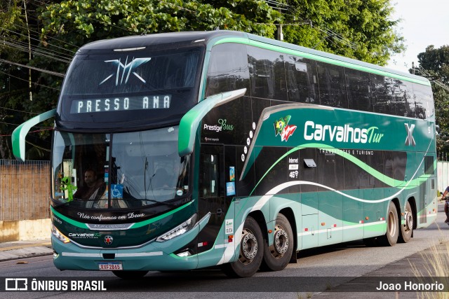 Carvalho Tur Transportes e Turismo 1015 na cidade de Belém, Pará, Brasil, por Joao Honorio. ID da foto: 12062461.