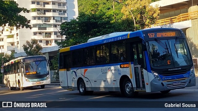 Transportes Futuro C30203 na cidade de Rio de Janeiro, Rio de Janeiro, Brasil, por Gabriel Sousa. ID da foto: 12062364.