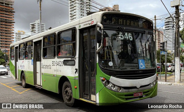 Belém Rio Transportes BD-54620 na cidade de Belém, Pará, Brasil, por Leonardo Rocha. ID da foto: 12061218.