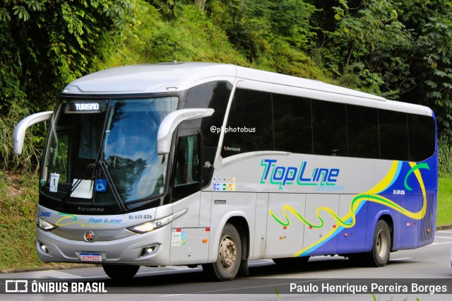 Top Line Turismo 3400 na cidade de Piraí, Rio de Janeiro, Brasil, por Paulo Henrique Pereira Borges. ID da foto: 12062664.