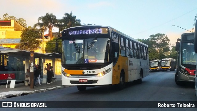 Transunião Transportes 3 6605 na cidade de São Paulo, São Paulo, Brasil, por Roberto Teixeira. ID da foto: 12062327.