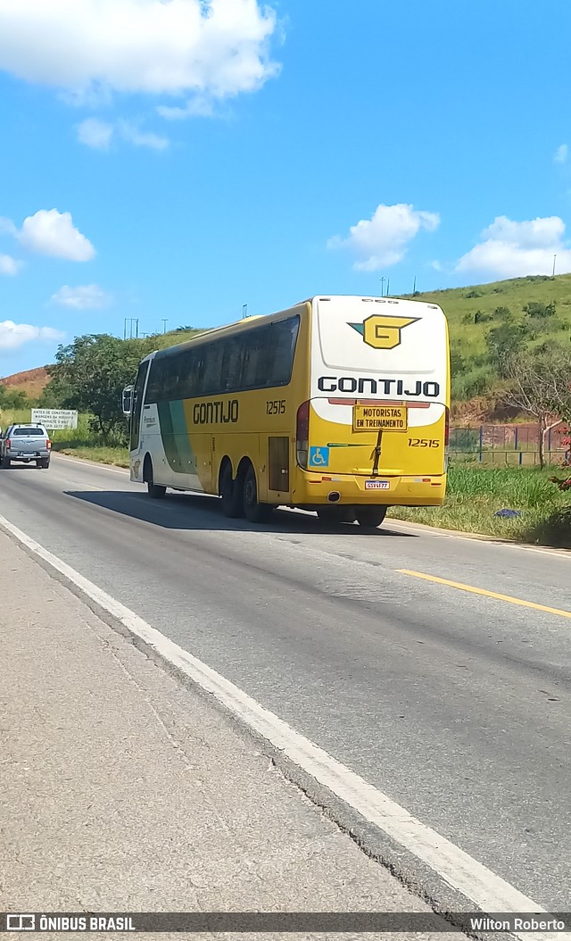 Empresa Gontijo de Transportes 12515 na cidade de Governador Valadares, Minas Gerais, Brasil, por Wilton Roberto. ID da foto: 12062859.