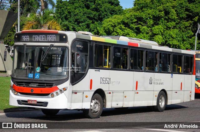 Transportes Campo Grande D53521 na cidade de Rio de Janeiro, Rio de Janeiro, Brasil, por André Almeida. ID da foto: 12061248.