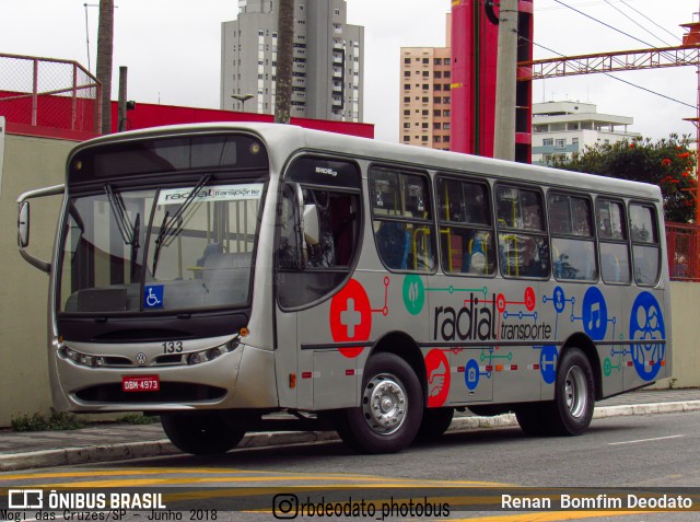 Radial Transporte Coletivo 133 na cidade de Mogi das Cruzes, São Paulo, Brasil, por Renan  Bomfim Deodato. ID da foto: 12062589.