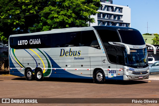 Debus Turismo 2023 na cidade de Toledo, Paraná, Brasil, por Flávio Oliveira. ID da foto: 12062875.