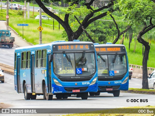 São Dimas Transportes 10926 na cidade de Belo Horizonte, Minas Gerais, Brasil, por ODC Bus. ID da foto: 12061996.
