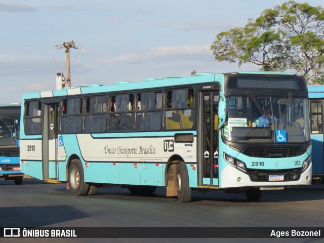 UTB - União Transporte Brasília 2510 na cidade de Taguatinga, Tocantins, Brasil, por Ages Bozonel. ID da foto: 12061529.