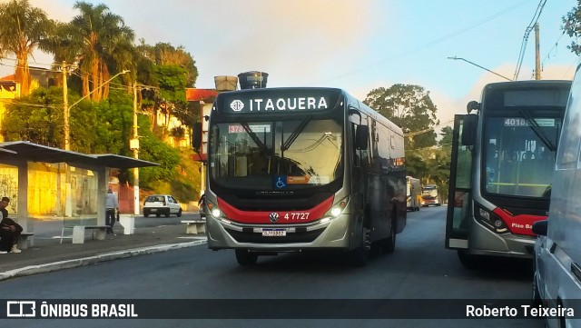 Pêssego Transportes 4 7727 na cidade de São Paulo, São Paulo, Brasil, por Roberto Teixeira. ID da foto: 12062328.