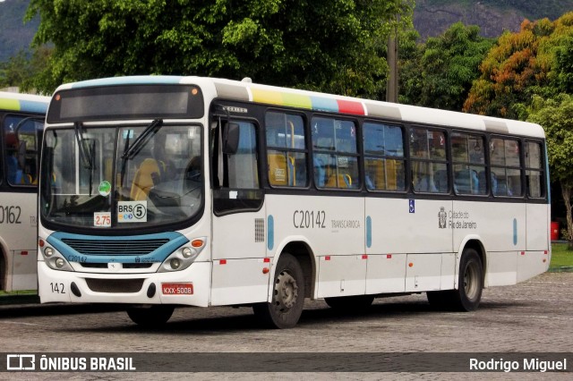 Transportes Litoral Rio C20142 na cidade de Rio de Janeiro, Rio de Janeiro, Brasil, por Rodrigo Miguel. ID da foto: 12061715.