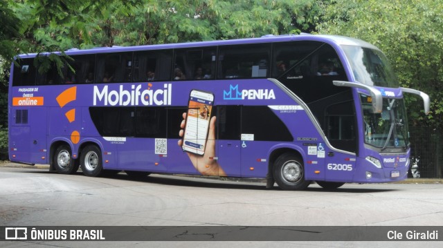 Empresa de Ônibus Nossa Senhora da Penha 62005 na cidade de São Paulo, São Paulo, Brasil, por Cle Giraldi. ID da foto: 12061372.