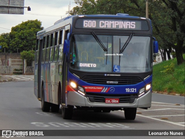 Transportes Capellini 19.121 na cidade de Campinas, São Paulo, Brasil, por Leonardo Nunes. ID da foto: 12061637.