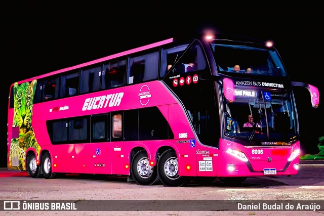 Eucatur - Empresa União Cascavel de Transportes e Turismo 6006 na cidade de Quatro Barras, Paraná, Brasil, por Daniel Budal de Araújo. ID da foto: 12060935.
