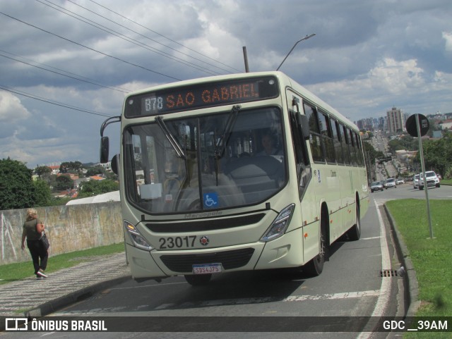 Viação Colombo 23017 na cidade de Curitiba, Paraná, Brasil, por GDC __39AM. ID da foto: 12061081.