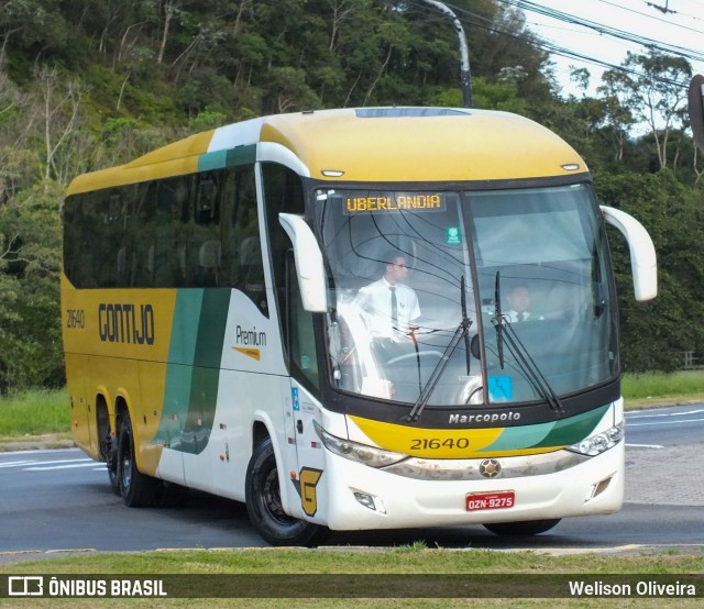 Empresa Gontijo de Transportes 21640 na cidade de Juiz de Fora, Minas Gerais, Brasil, por Welison Oliveira. ID da foto: 12062791.
