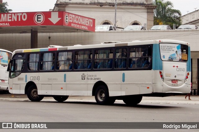 Transportes Litoral Rio C20143 na cidade de Rio de Janeiro, Rio de Janeiro, Brasil, por Rodrigo Miguel. ID da foto: 12061716.