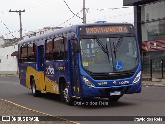 Empresa de Transporte Sete de Setembro 13316 na cidade de São Leopoldo, Rio Grande do Sul, Brasil, por Otávio dos Reis . ID da foto: 12062616.