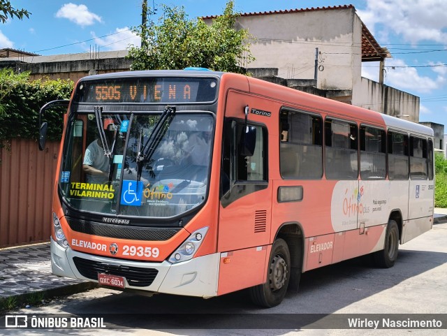 Transbus Transportes > Gávea Transportes 29359 na cidade de Ribeirão das Neves, Minas Gerais, Brasil, por Wirley Nascimento. ID da foto: 12061865.