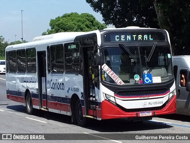 Empresa de Transportes Limousine Carioca RJ 129.009 na cidade de Rio de Janeiro, Rio de Janeiro, Brasil, por Guilherme Pereira Costa. ID da foto: 12062718.