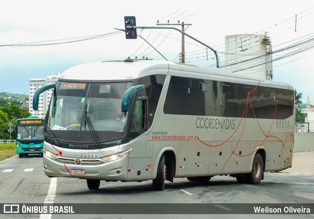 Companhia Coordenadas de Transportes 50550 na cidade de Juiz de Fora, Minas Gerais, Brasil, por Welison Oliveira. ID da foto: 12062712.