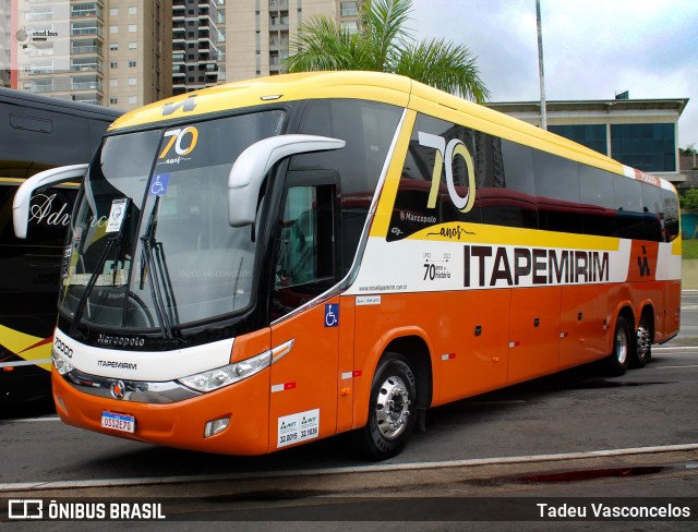 Viação Nova Itapemirim 70000 na cidade de Barueri, São Paulo, Brasil, por Tadeu Vasconcelos. ID da foto: 12061493.