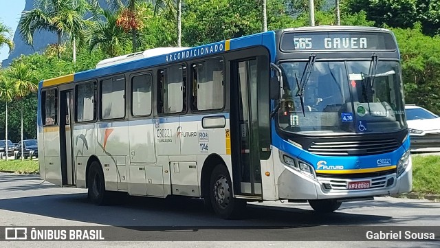 Transportes Futuro C30221 na cidade de Rio de Janeiro, Rio de Janeiro, Brasil, por Gabriel Sousa. ID da foto: 12062357.