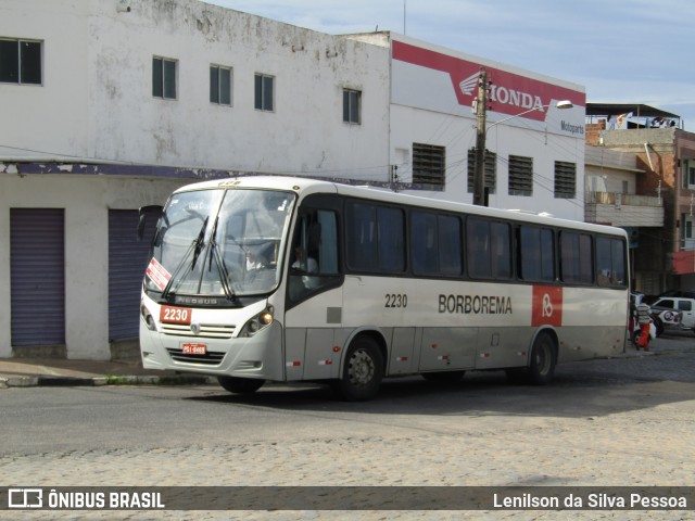 Borborema Imperial Transportes 2230 na cidade de Caruaru, Pernambuco, Brasil, por Lenilson da Silva Pessoa. ID da foto: 12063202.