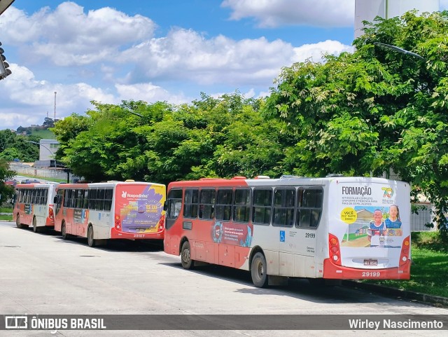 Transbus Transportes > Gávea Transportes 29199 na cidade de Ribeirão das Neves, Minas Gerais, Brasil, por Wirley Nascimento. ID da foto: 12061893.