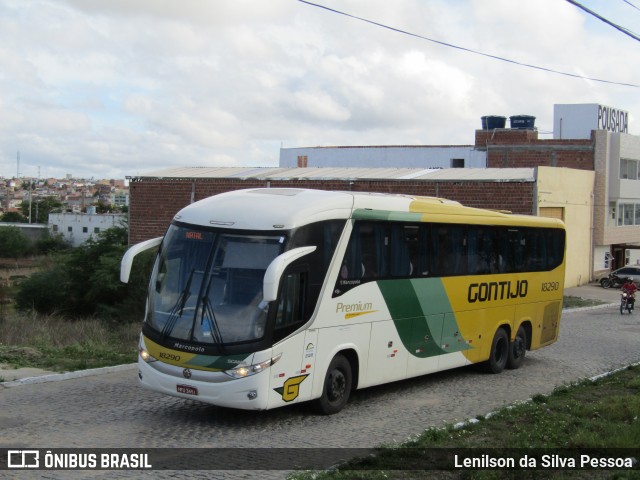 Empresa Gontijo de Transportes 18290 na cidade de Caruaru, Pernambuco, Brasil, por Lenilson da Silva Pessoa. ID da foto: 12063180.